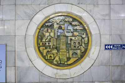 Taskent Metrosundan Suslemeler