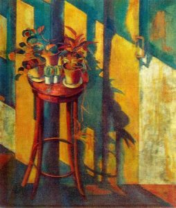 Aksam naturmort 1976 Javlon Umarbekov