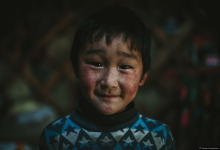 Kazak Türk Çocuğu, Batı Moğolistan