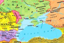 Ukrayna, Tampon Devlet, Karadeniz Siyasi Haritası – Ukraine, État tampon, carte politique de la mer Noire