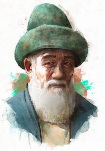 Ahmet Yesevi Illustrasyon