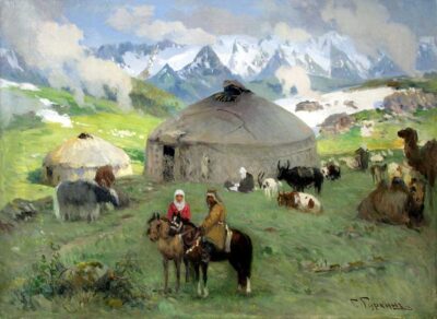 Altaylardaki Göçebeler Türkler Tablosu, Grigoriy İvanoviç Çoros Gurkin