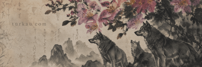 Kurtlar ve Kiraz Çiçekleri Wolves and Cherry Blossoms