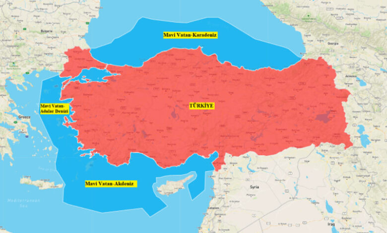 Mavi Vatan Harita